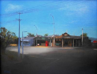 "Stafford Road(SOLD)" - Oil on canvas. - Painting by Sian Foan, an artist from Auckland, New Zealand.